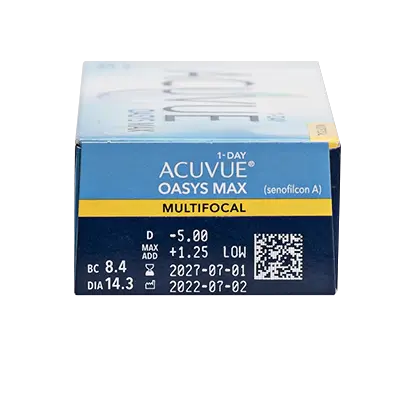 Acuvue 1 Day Oasys Max Lentillas Multifocales Diarias , 90 unidades - +4.25, 8.4, Baja, 14.30 - Image 3