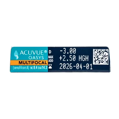 Acuvue Oasys Lentillas Multifocales Quincenales , 6 unidades - -8.50, 8.4, Media, 14.30 - Image 3