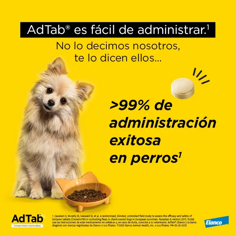 Adtab 225Mg Comprimidos Masticables Perros 5,5-11Kg, 2 Comprimidos - Image 6