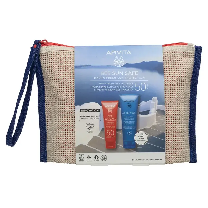Apivita Bee Sun Safe Hydra Fresh Crema Spf50, 50 ml - Image 2