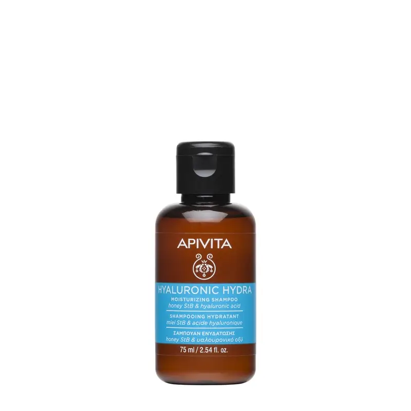 Apivita Champú Hyaluronic Hydra Hidratante , 75 ml
