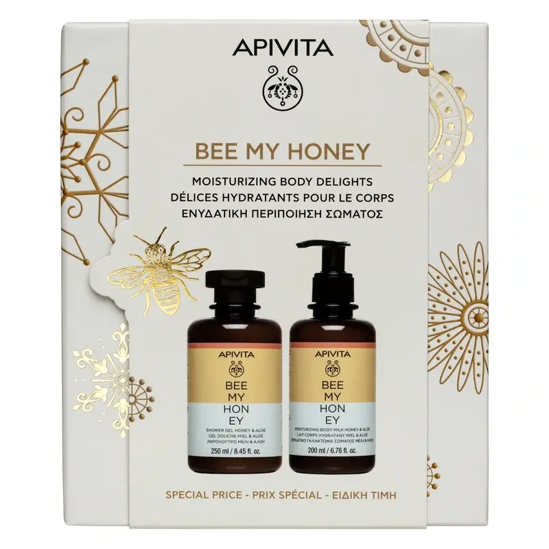 Apivita Promo Bee My Honey Gel De Baño, 250Ml + Leche Corporal 200Ml - Image 2