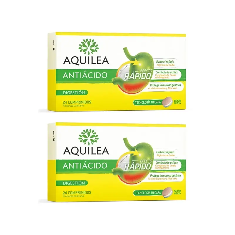 Aquilea Antiácido, 2X24 Comrpimidos