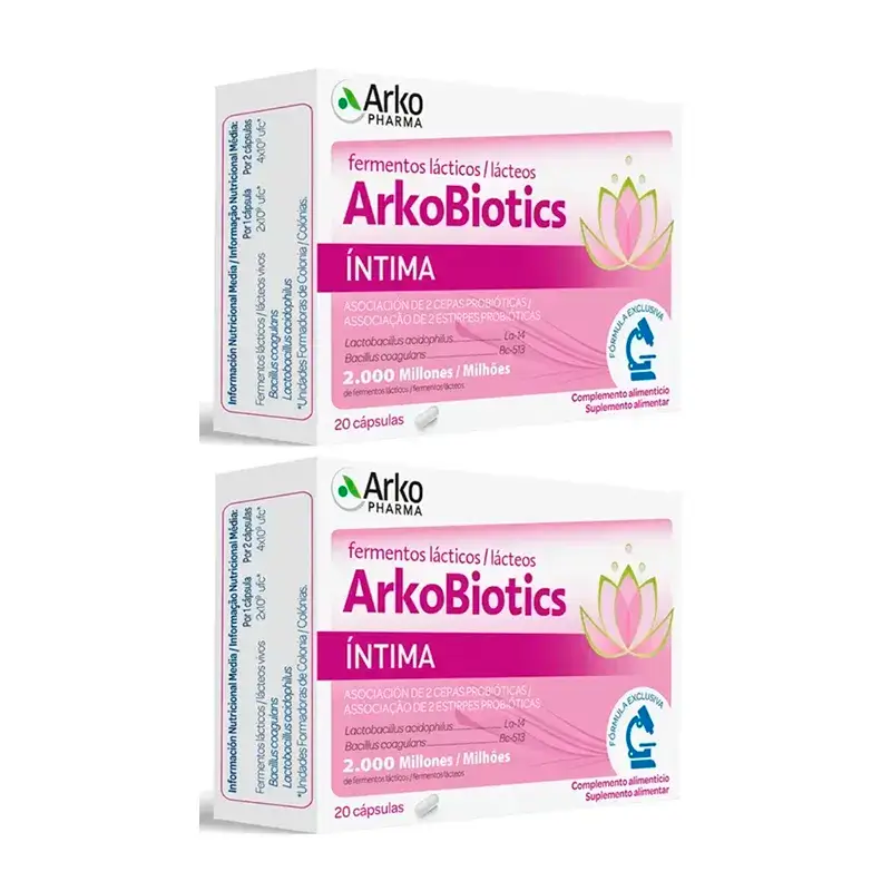 Arkopharma Arkobiotics Íntima, 2 x 20 cápsulas