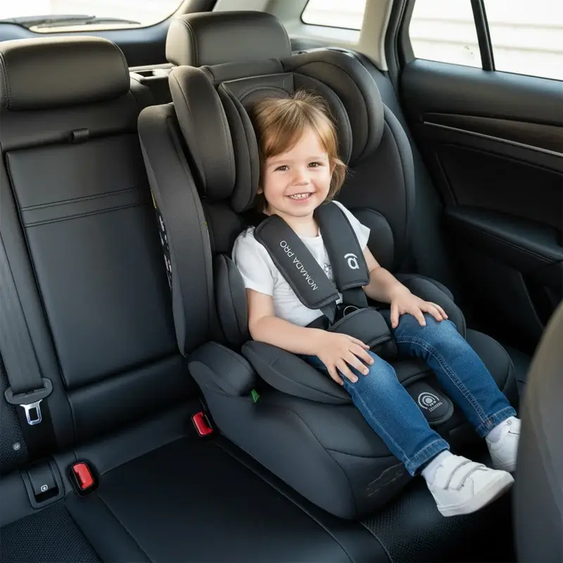 Asalvo Silla De Auto 76-150 Cms Nomada Pro Gris S/Isofix - Image 3