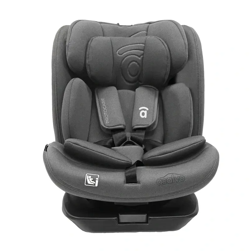 Asalvo Silla De Auto I-Size 40-150 Cms Protocare Gris - Image 2