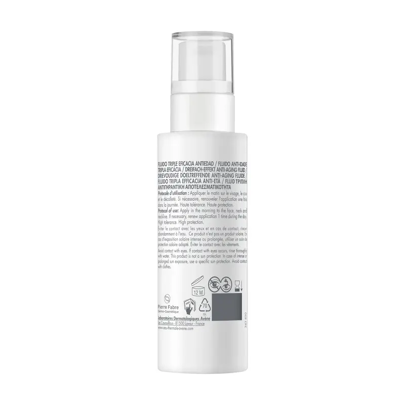 Avène Fluido Triple Eficacia Antiedad Hyaluron Uv Spf50, 40 ml - Image 2