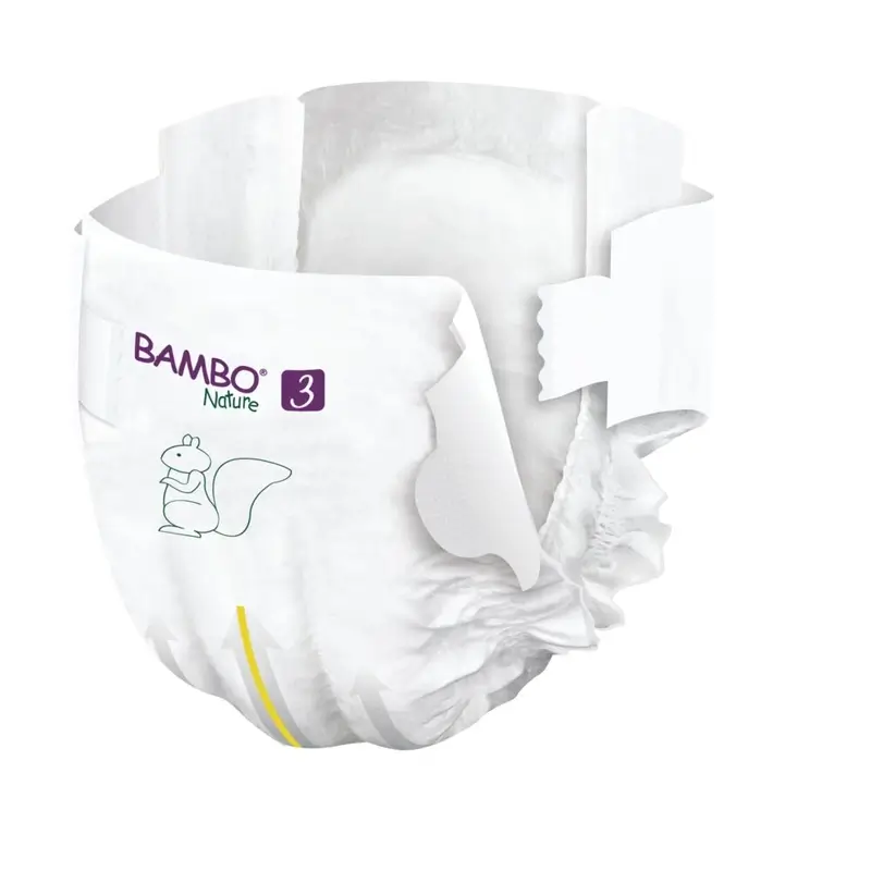 Bambo Nature Pañales Talla 3 (4–8 Kg), 52 unidades - Image 4