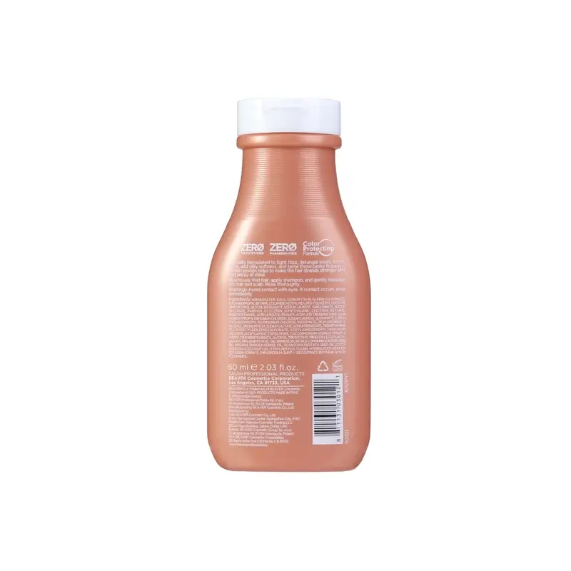 Beaver Minitalla Champú Alisante Brazilian Keratin , 60 ml - Image 2