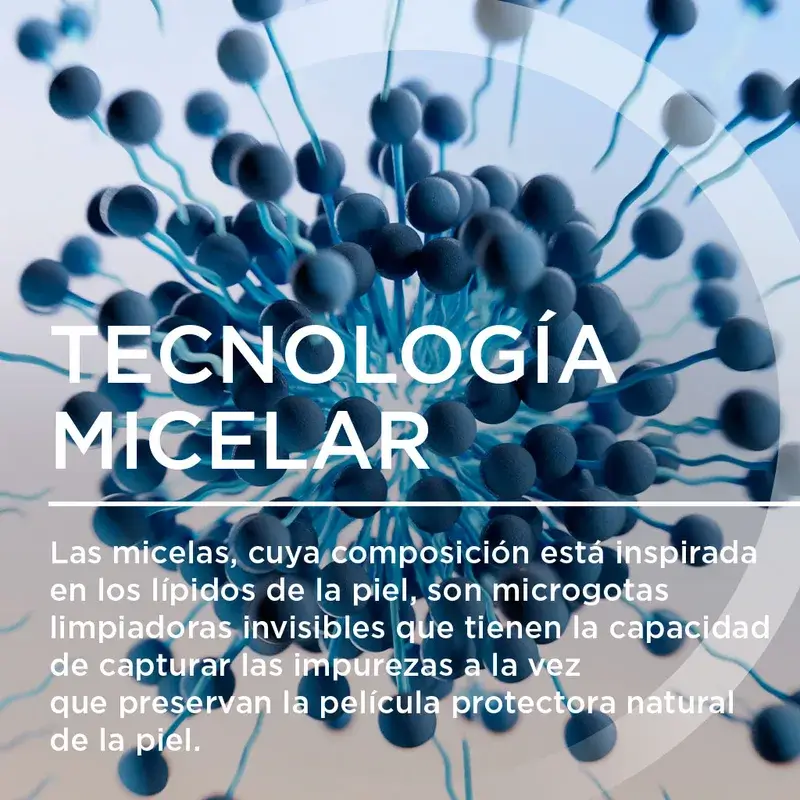 Bioderma Hydrabio Gel Moussant Gel Micelar Piel Deshidratada , 400 ml - Image 8