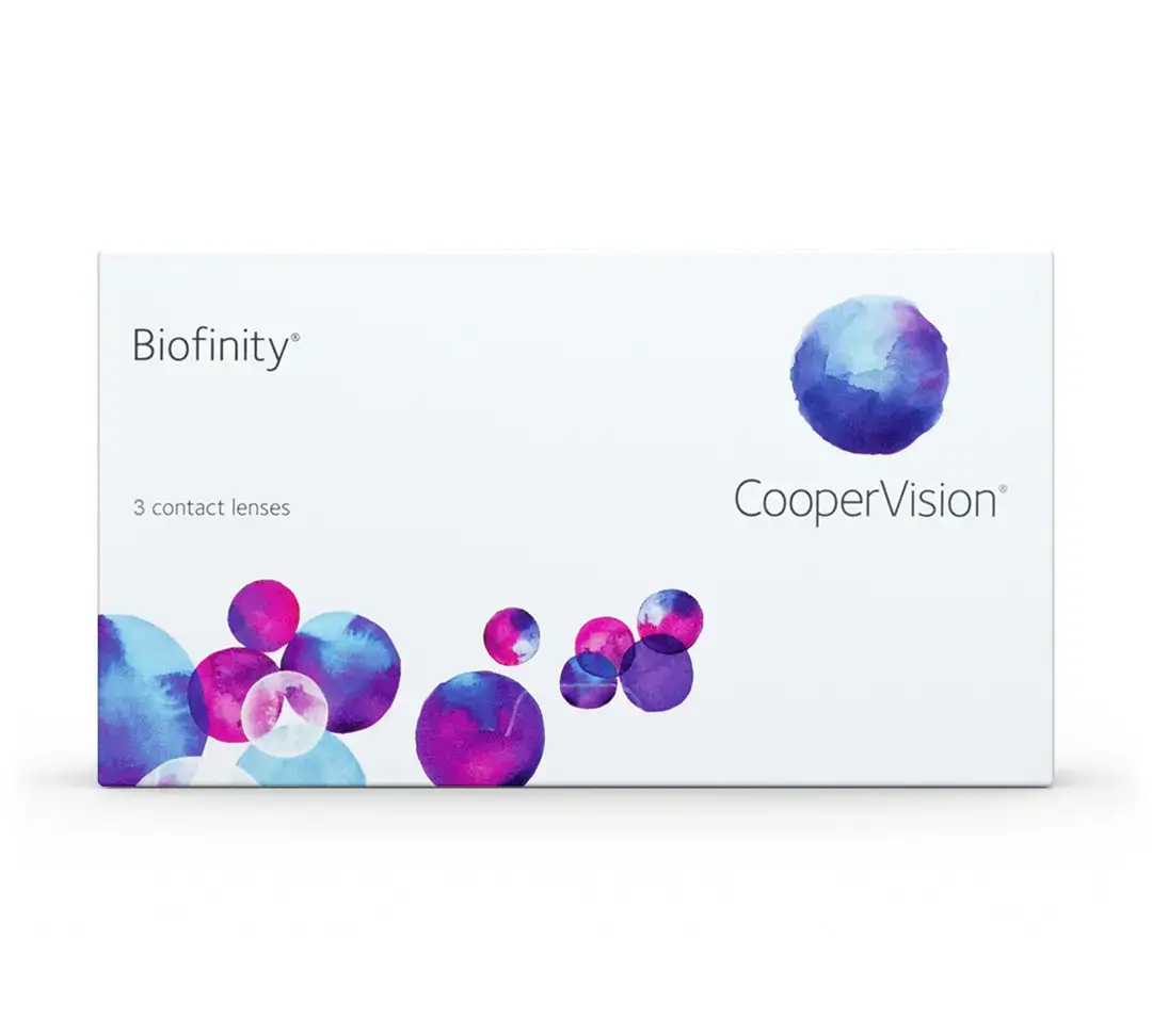 Biofinity Lentillas Esféricas Mensuales , 3 unidades - -5.75, 8.6, 14.0