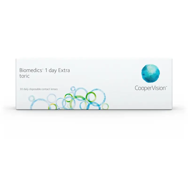 Biomedics 1 Day Lentillas Tóricas Diarias , 30 unidades - -4.00, -1.75, 160, 8.7, 14.50