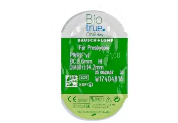 Biotrue One Day Lentillas Multifocales Diarias , 90 unidades - -8.25, 8.6, Baja, 14.2 - Image 3
