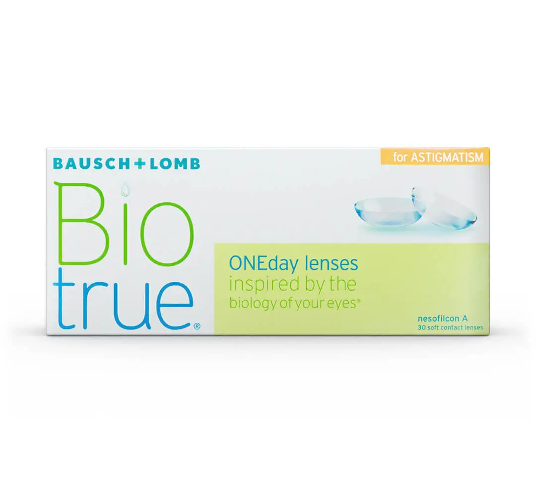 Biotrue One Day Lentillas Tóricas Diarias , 30 unidades - -5.50, -1.75, 180, 8.4, 14.50