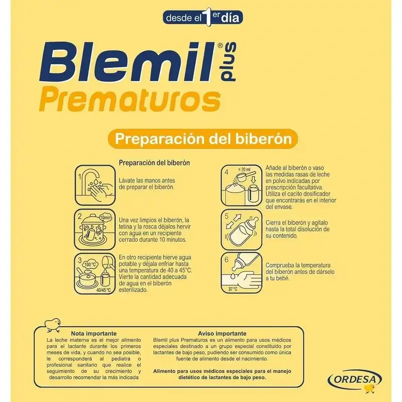 Blemil Plus Prematuros, Pack 3 x 400 gr - Image 4