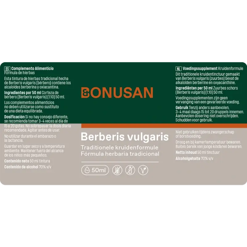 Bonusan Berberis Vulgaris, 50 ml - Image 2