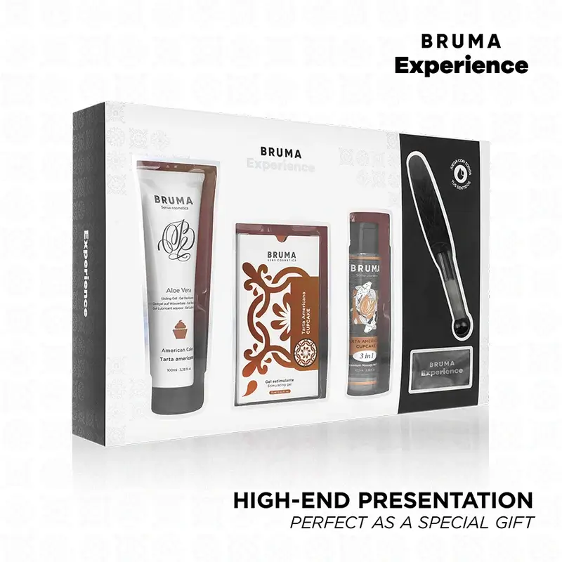 Bruma Xerience - Kit Tentación Dulce Tarta Americana Con Potenciador De Orgasmos