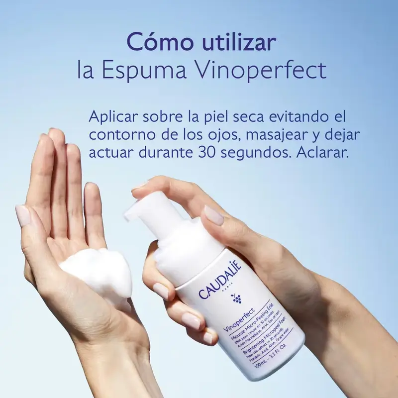 Caudalie Espuma Micropeeling Luminosidad Con Ácido Manélico (Aha) , 100 ml - Image 6