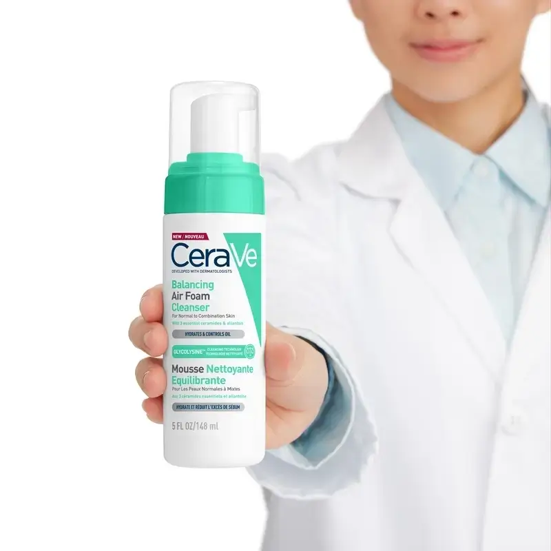 CeraVe Limpiador Air Foam Reequilibrante , Pack 2 x 148 ml - Image 2