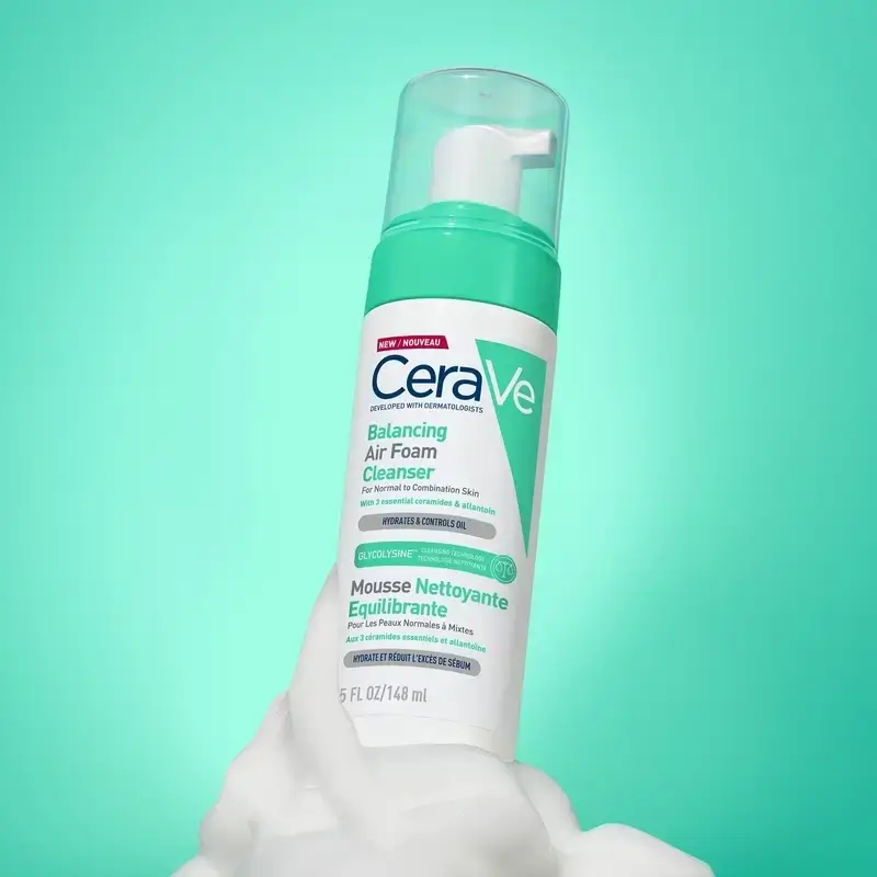 CeraVe Limpiador Air Foam Reequilibrante , Pack 2 x 148 ml - Image 4