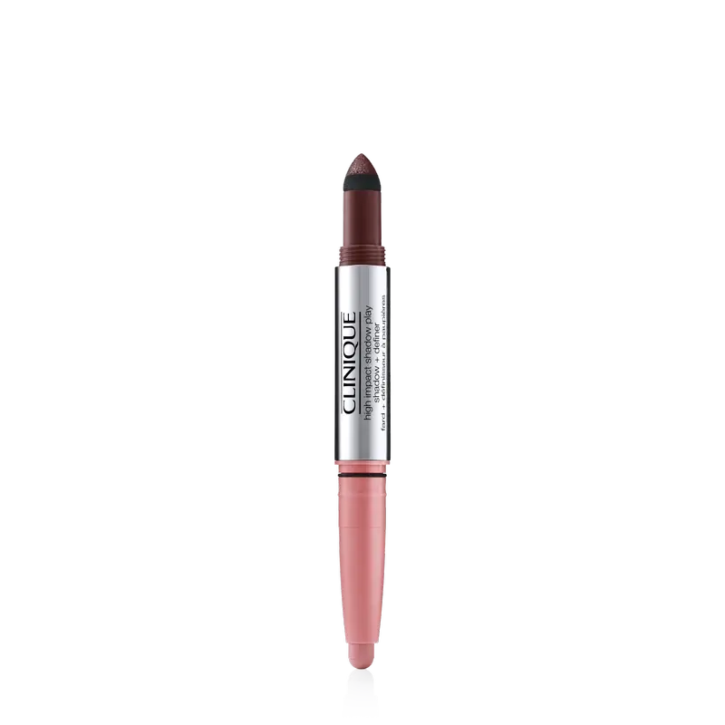 Clinique High Impact Shadow Play Sombra De Ojos Pink Honey + Black Honey, 1.9 gr