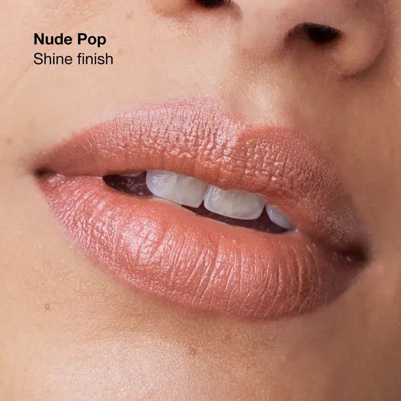 Clinique Pop Longwear Barra De Labios Shine Nude Pop, 3.9 gr - Image 3