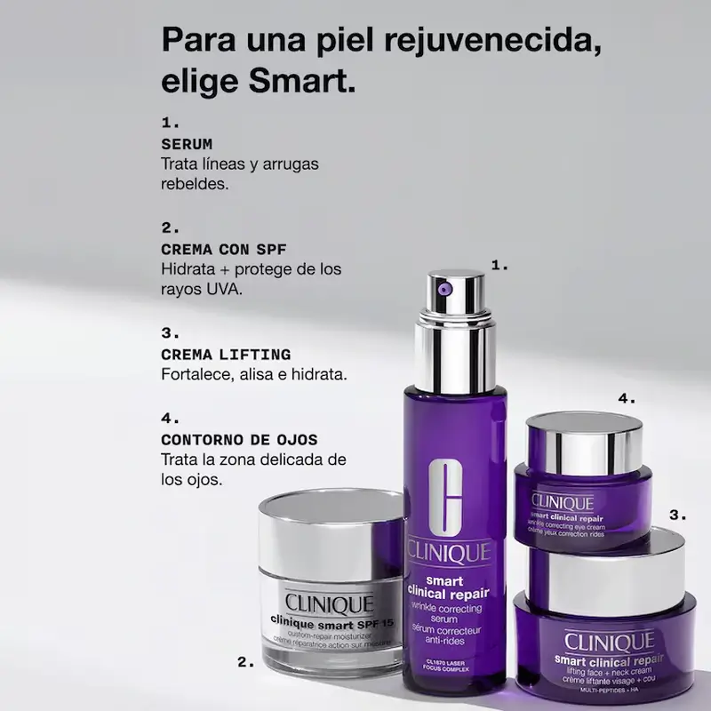 Clinique Smart Clinical Repair Firmeza + Lifting para Rostro y Cuello, 75 ml - Image 9