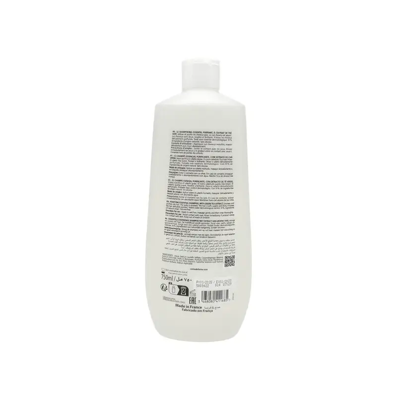 Corine De Farme Champú Purificante Con Extracto De Té Verde, 750 ml - Image 2