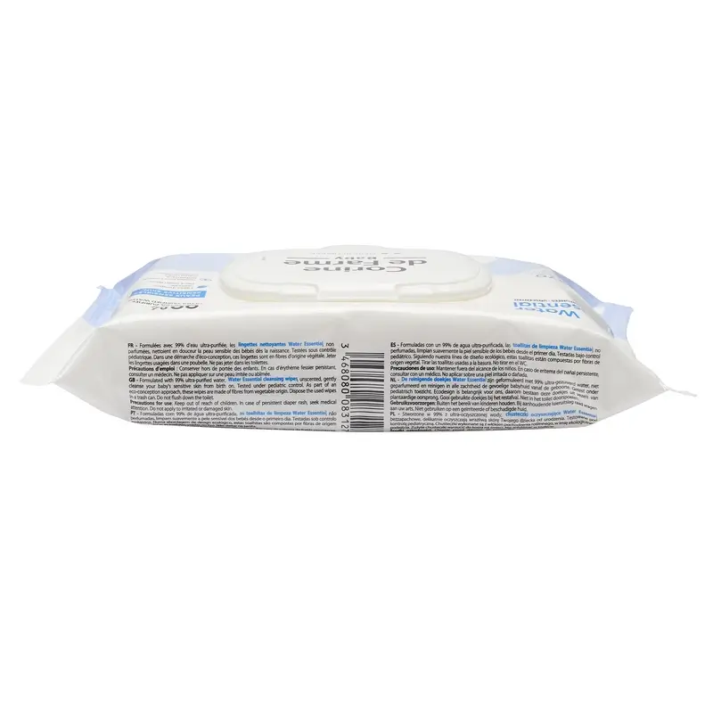Corine De Farme Toallitas Water Essential Biodegradables , 70 unidades - Image 4