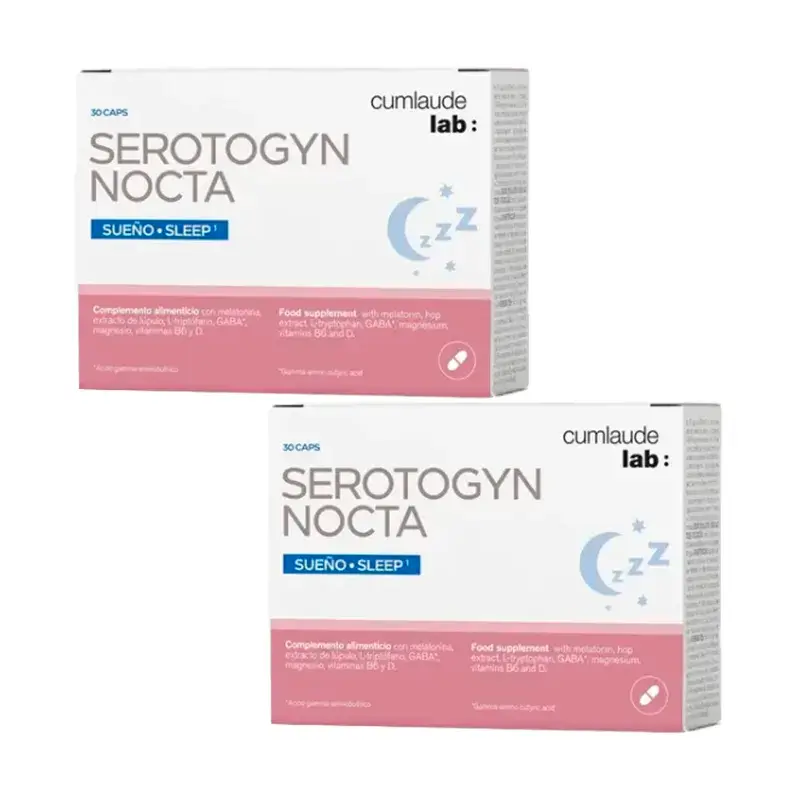 Cumlaude Lab Serotogyn Nocta, Pack 2 x  30 Cápsulas