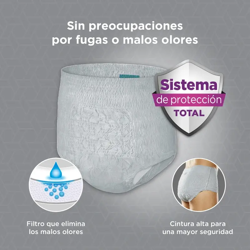 Depend Super L/Xl Pañal Adulto Hombre , 9 unidades - Image 2