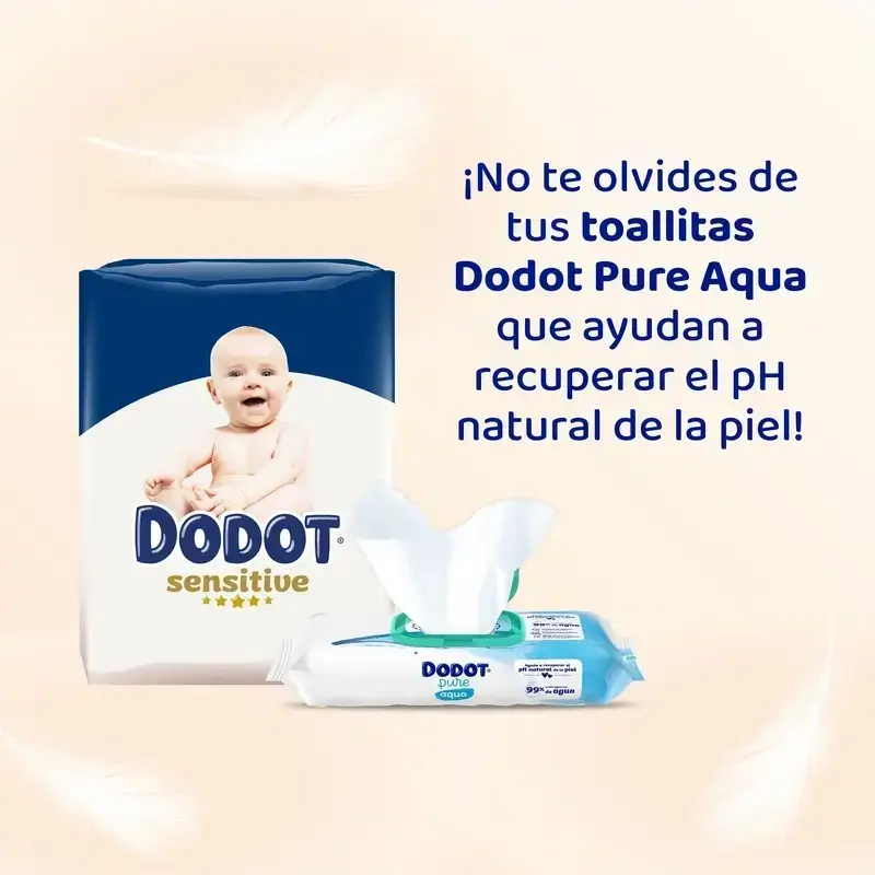 Dodot Pañal Sensitive Jumbo Pack Talla 1 , 3X90 Unidades - Image 15