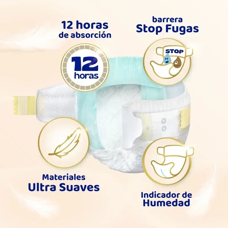 Dodot Pañal Sensitive Jumbo Pack Talla 2 , 3X88 Unidades - Image 6