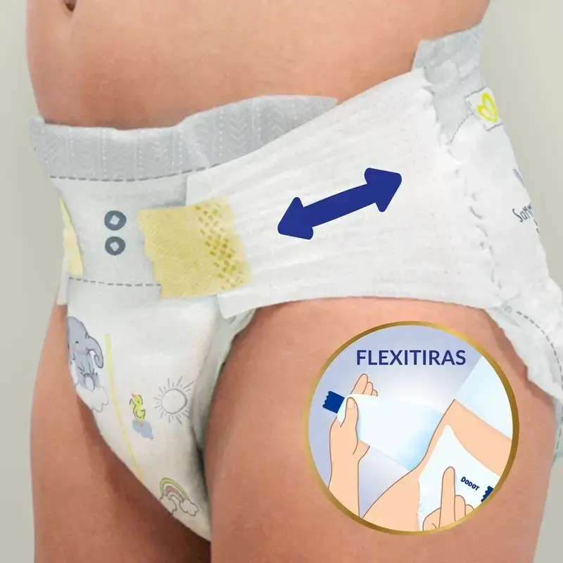 Dodot Sensitive Pañales Extra Absorción 10-15 kg Talla 4+, Pack 2 x 48 Unidades - Image 12