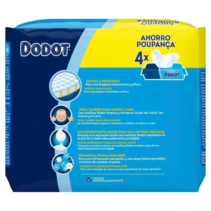 Dodot Toallitas De Recambio, 2x208 Unidades - Image 2