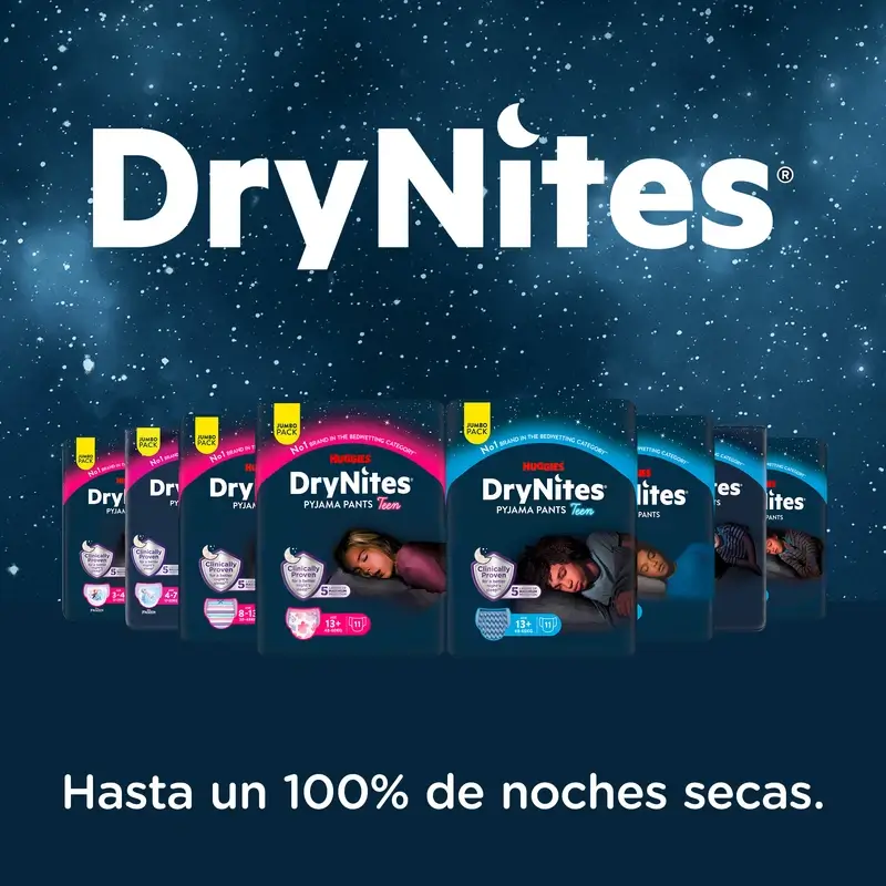 Drynites Talla 4-7 Niña Pañales De Noche , 16 unidades - Image 6