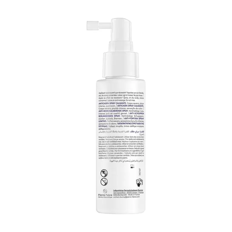 Ducray Kelual Ds Intensive Spray Calmante, 100 ml - Image 2
