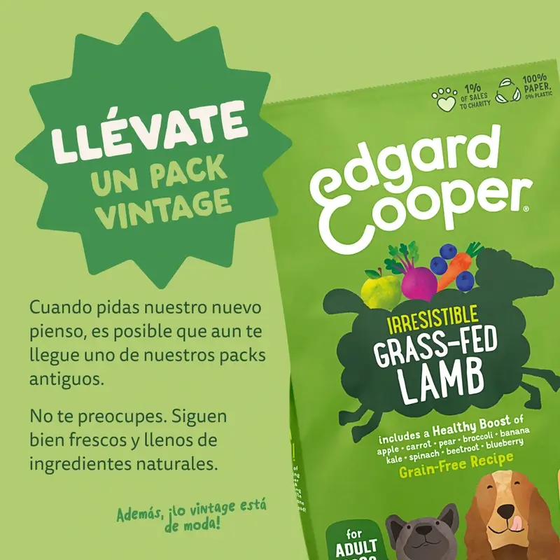 Edgard & Cooper Pienso Para Perros Adultos Medianos Con Cordero Fresco , 7 kg - Image 12