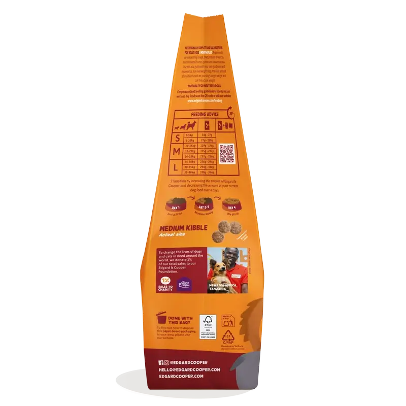 Edgard & Cooper Pienso Para Perros Adultos Medianos Con Pollo Fresco , 7 kg - Image 3