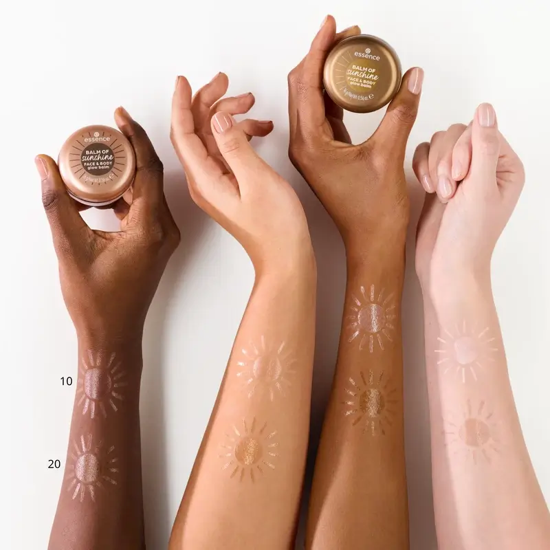 Essence Bálsamo Iluminador Facial Y Corporal Balm Of Sunshine 10, 16 g - Image 5