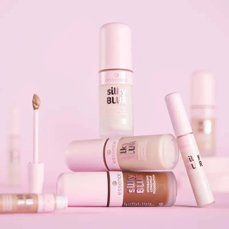 Essence Base Maquillaje Hidratante Larga Duración Silky Blur 168, 30 ml - Image 5