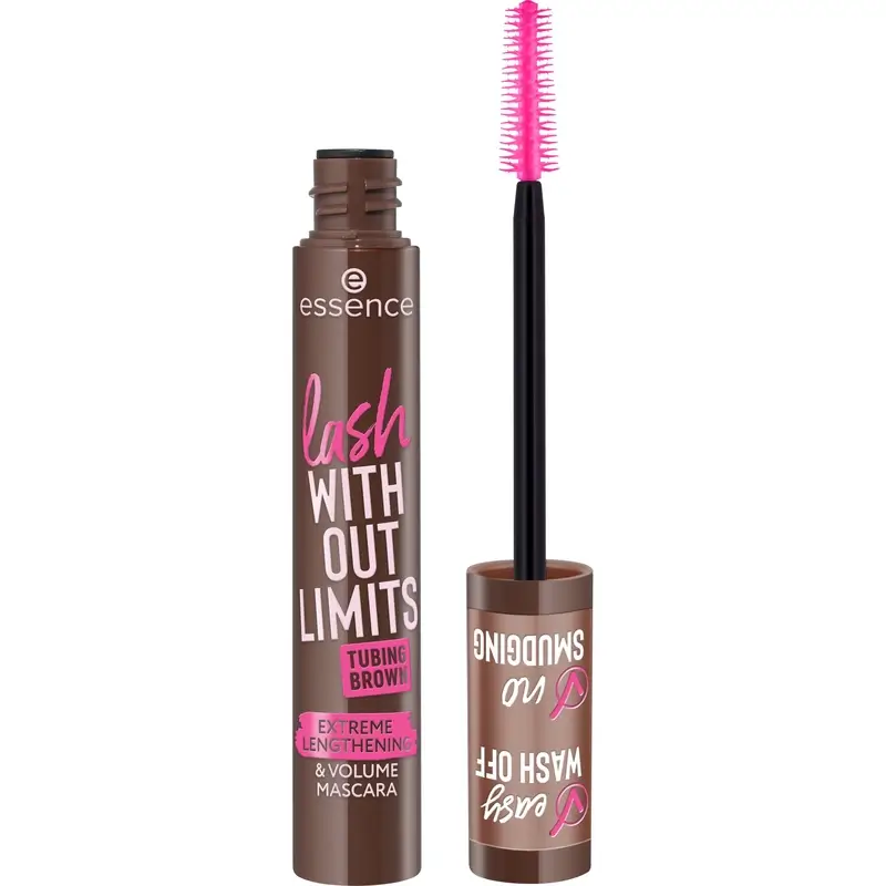 Essence Máscara De Pestañas Marrón Lash Without Limits Tubing Extreme Lengthening & Volume 05 , 13 ml - Image 2