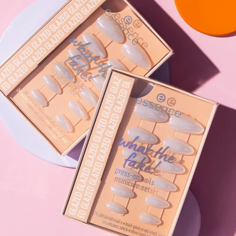 Essence Set De Manicura Con Uñas Postizas What The Fake! Press-On Nails 01 , 28 unidades - Image 8