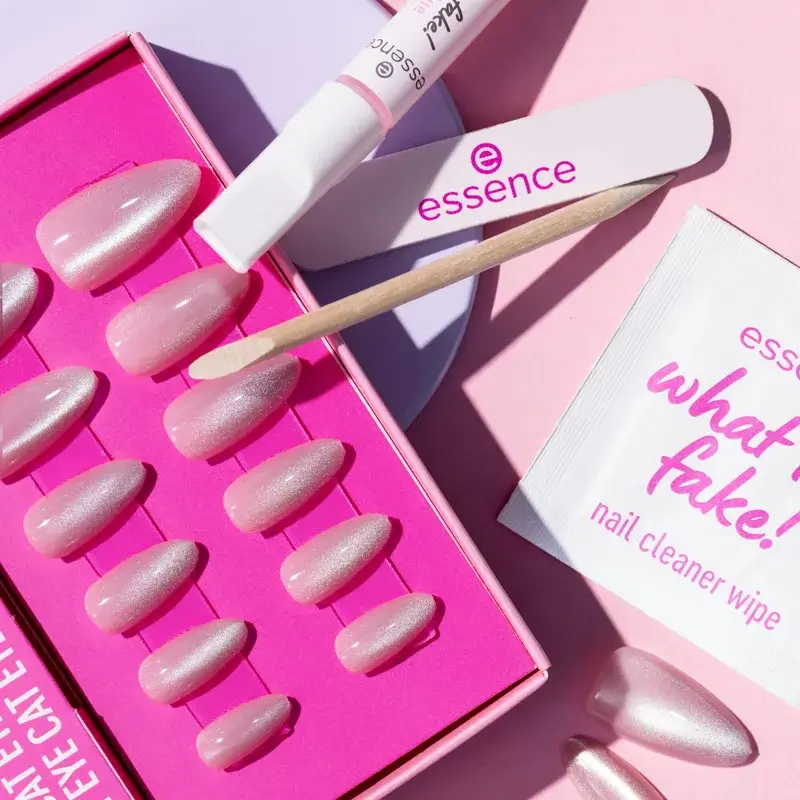 Essence Set De Manicura Con Uñas Postizas What The Fake! Press-On Nails 02 , 28 unidades - Image 8