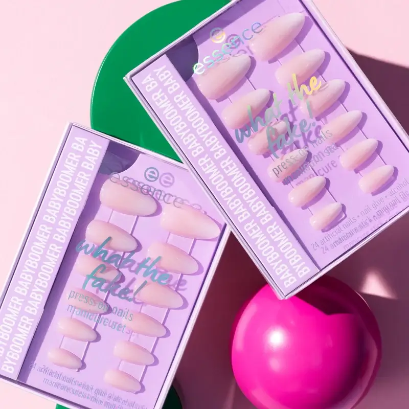 Essence Set De Manicura Con Uñas Postizas What The Fake! Press-On Nails 03 , 28 unidades - Image 8