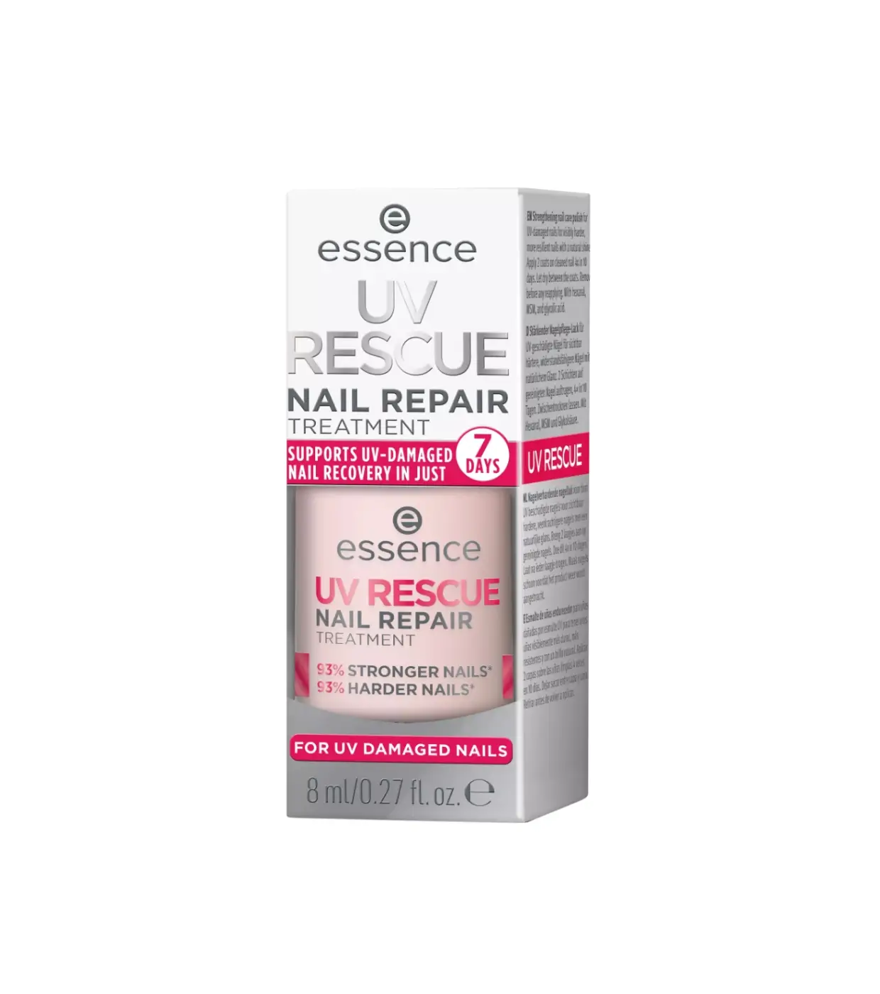 Essence Tratamiento Reparador De Uñas Uv Rescue 01, 8 ml - Image 3