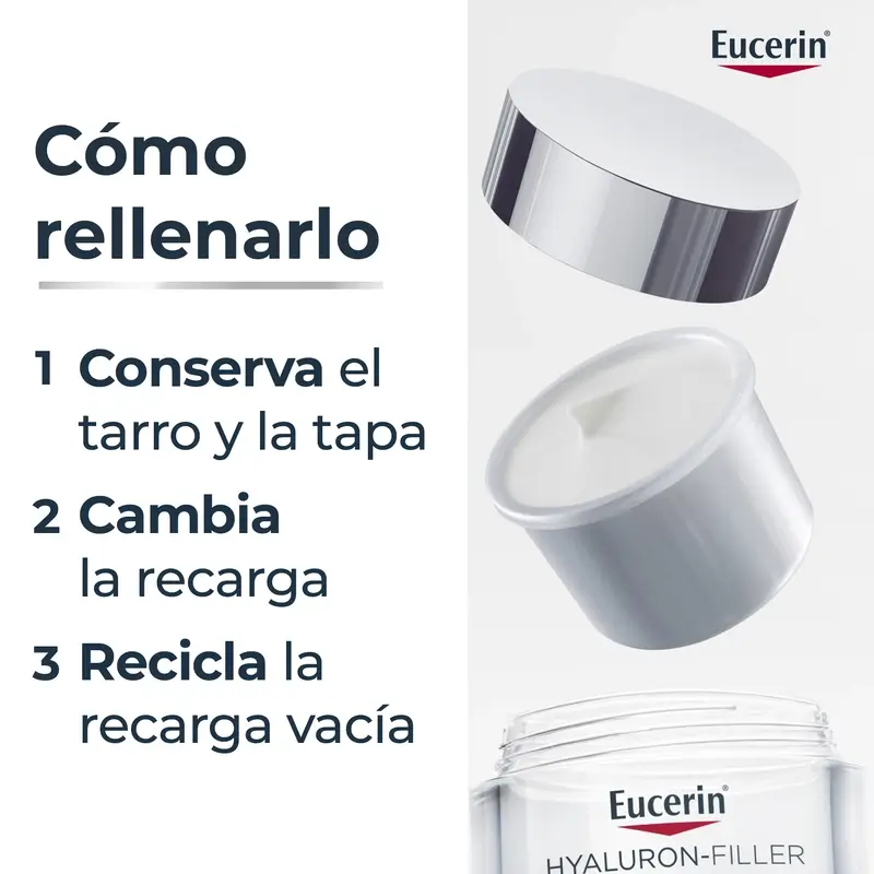 Eucerin Refill Crema De Día Spf30 Hyaluron Filler , 50 ml - Image 5
