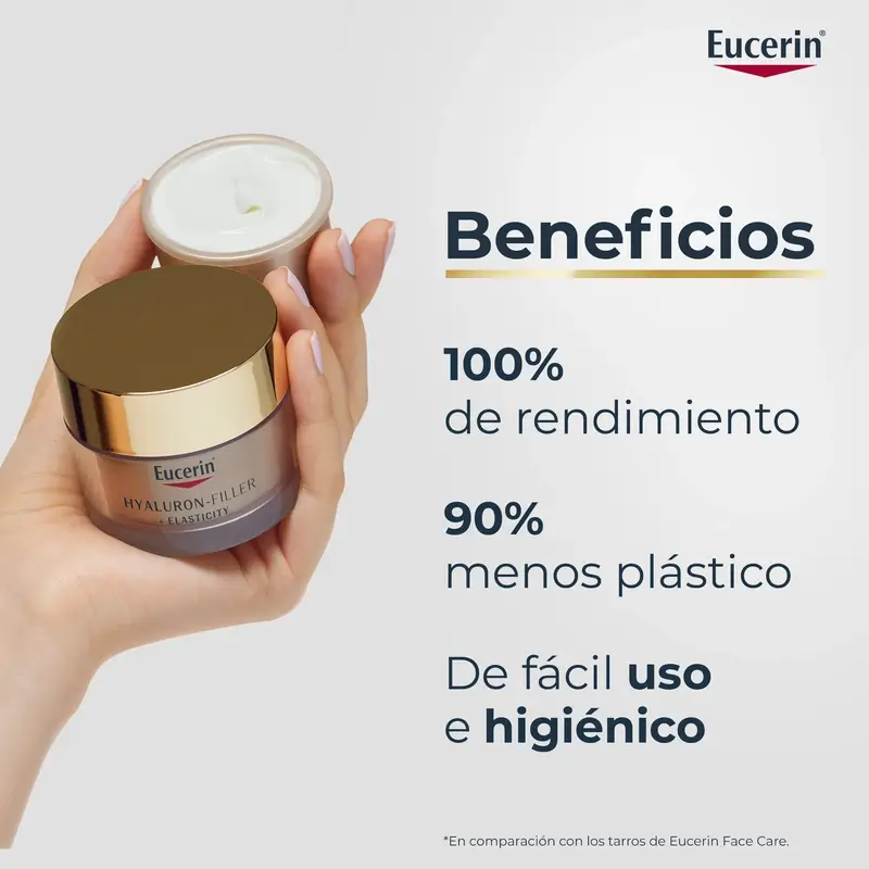 Eucerin Refill Crema De Noche Hyaluron Filler Elasticity , 50 ml - Image 3