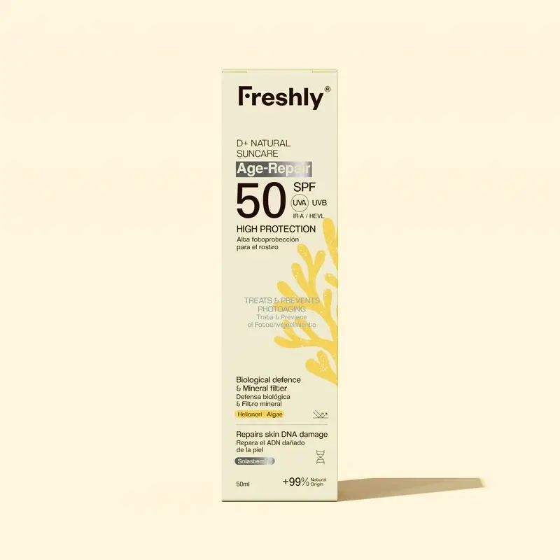 Freshly D+ Natural Suncare Age-Repair Spf50, 50 ml - Image 3