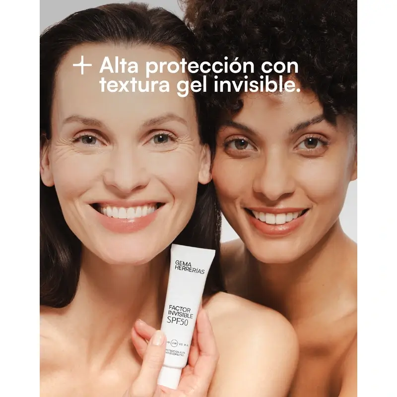 Gema Herrerías Factor Invisible Spf 50 Amplio Espectro, 45 ml - Image 3